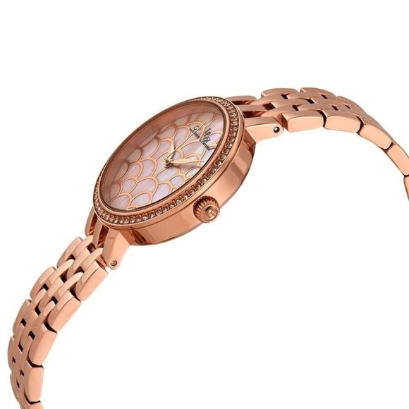 NWT Authentic Lucien Piccard Ava Pink Dial Women's Watch - Picture 2 of 3